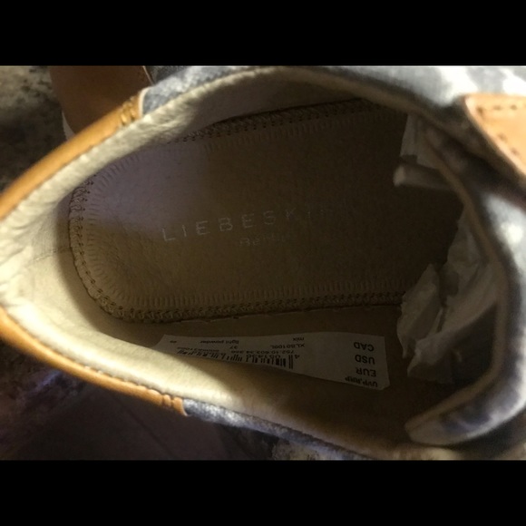 Liebeskind Canvas/Leather Runners Brand New - Picture 4 of 4